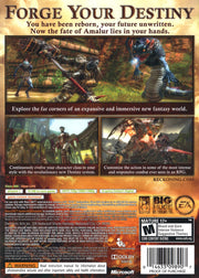 
Kingdoms of Amalur: Reckoning | Xbox 360 | back cover 1 | Region: North America | Source: LaunchBox