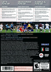 
FIFA Soccer 09 | PlayStation 2 | back cover 1