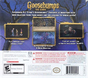 
Goosebumps: The Game | Nintendo 3DS | back cover 1