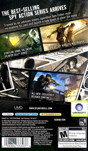 
Tom Clancy's Splinter Cell: Essentials | PSP | back cover 1