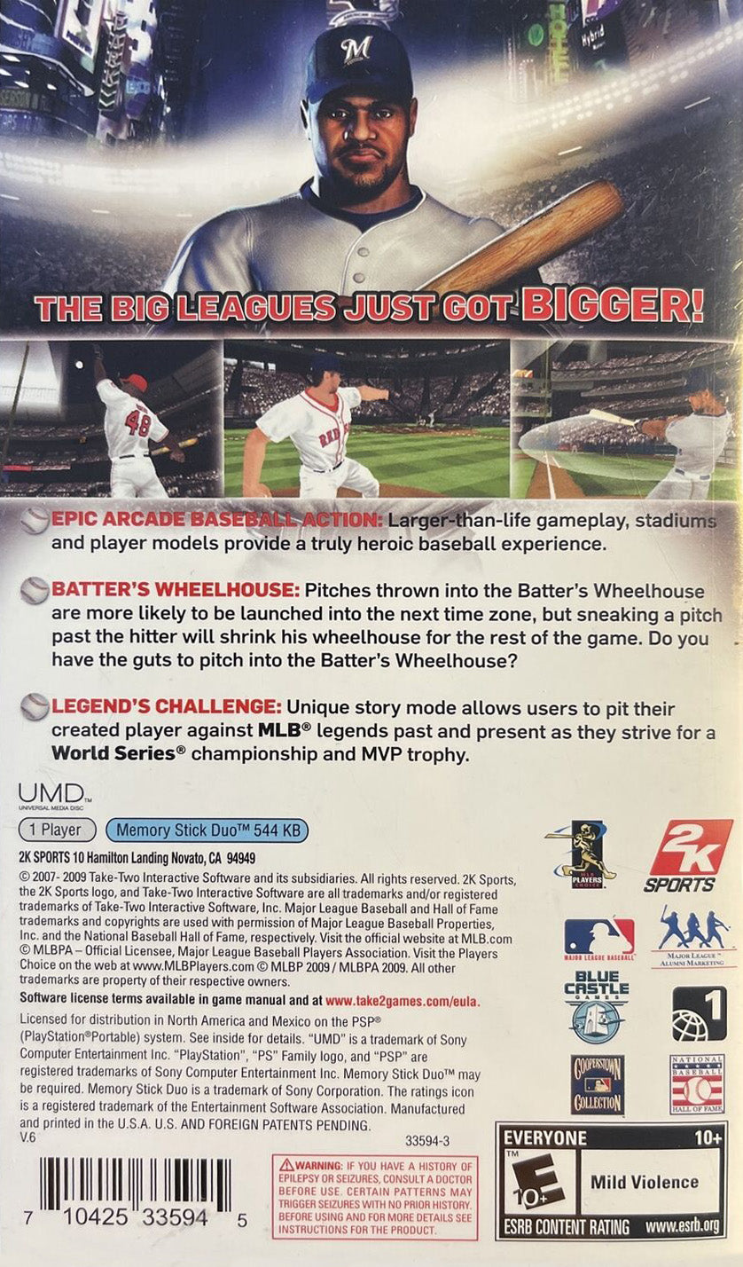 
The Bigs 2 | PSP | back cover 1