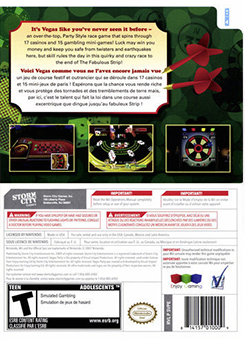 
Vegas Party | Wii | back cover 1