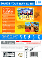 
Gold's Gym Dance Workout | Wii | back cover 1 | Region: North America | Source: LaunchBox