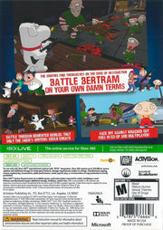 
Family Guy: Back to the Multiverse | Xbox 360 | back cover 1