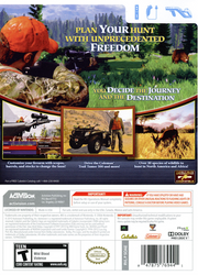 
Cabela's Hunting Expeditions | Wii | back cover 1