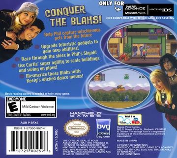 
Phil of the Future | Game Boy Advance | back cover 1