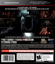 
Resident Evil: Revelations | PlayStation 3 | back cover 1