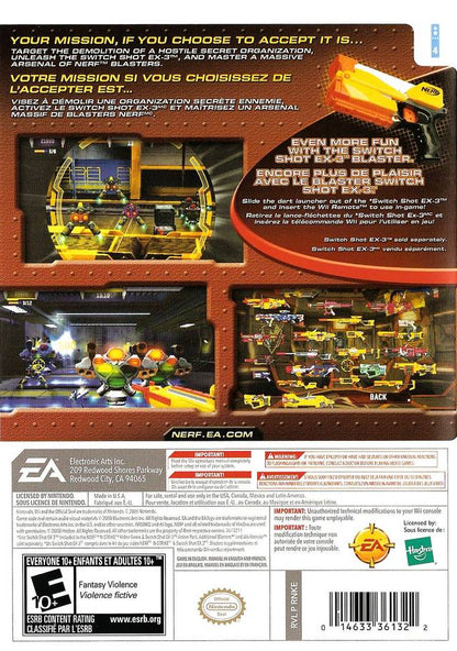 
Nerf N-Strike | Wii | back cover 1