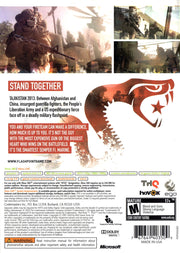 
Operation Flashpoint: Red River | Xbox 360 | back cover 1