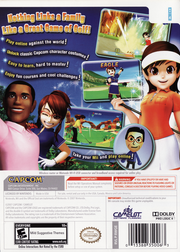
We Love Golf! | Wii | back cover 1