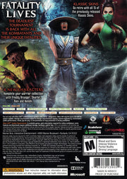 
Mortal Kombat: Komplete Edition | Xbox 360 | back cover 1