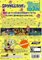 
SpongeBob's Truth or Square | Xbox 360 | back cover 1
