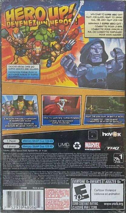 
Marvel Super Hero Squad | PSP | back cover 1