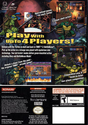 
Teenage Mutant Ninja Turtles 2: Battle Nexus | GameCube | back cover 1