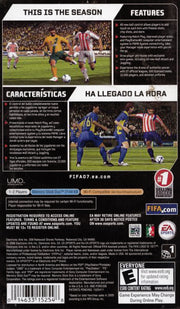 
FIFA Soccer 07 | PSP | back cover 1