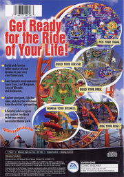 
Theme Park Roller Coaster | PlayStation 2 | back cover 1