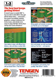 
R.B.I. Baseball 4 | Genesis | back cover 1