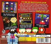 South Park: Chef's Luv Shack | Dreamcast | back cover 1 | region=North America | launchbox-fb21508bab10 | source=LaunchBox