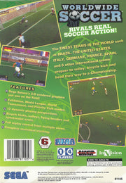 
Worldwide Soccer: SEGA International Victory Goal Edition | Saturn | back cover 1