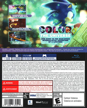 
Sonic Colors: Ultimate | PlayStation 4 | back cover 1