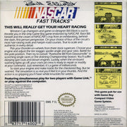 
Bill Elliott's NASCAR Fast Tracks | Game Boy | back cover 1