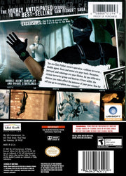 
Tom Clancy's Splinter Cell: Double Agent | GameCube | back cover 1