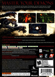 
The Darkness II | Xbox 360 | back cover 1
