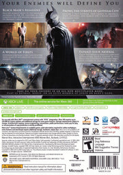 
Batman: Arkham Origins | Xbox 360 | back cover 1