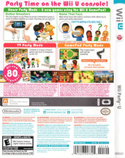 
Wii Party U | Wii U | back cover 1