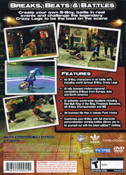 
B-Boy | PlayStation 2 | back cover 1 | Region: North America | Source: LaunchBox