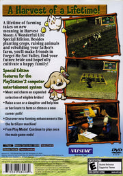 
Harvest Moon: A Wonderful Life (Special Edition) | PlayStation 2 | back cover 1 | Region: North America | Source: LaunchBox