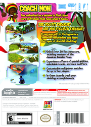 
Sled Shred featuring the Jamaican Bobsled Team | Wii | back cover 1