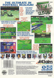 
NFL Quarterback Club 96 | Saturn | back cover 1
