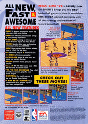
NBA Live 95 | Genesis | back cover 1