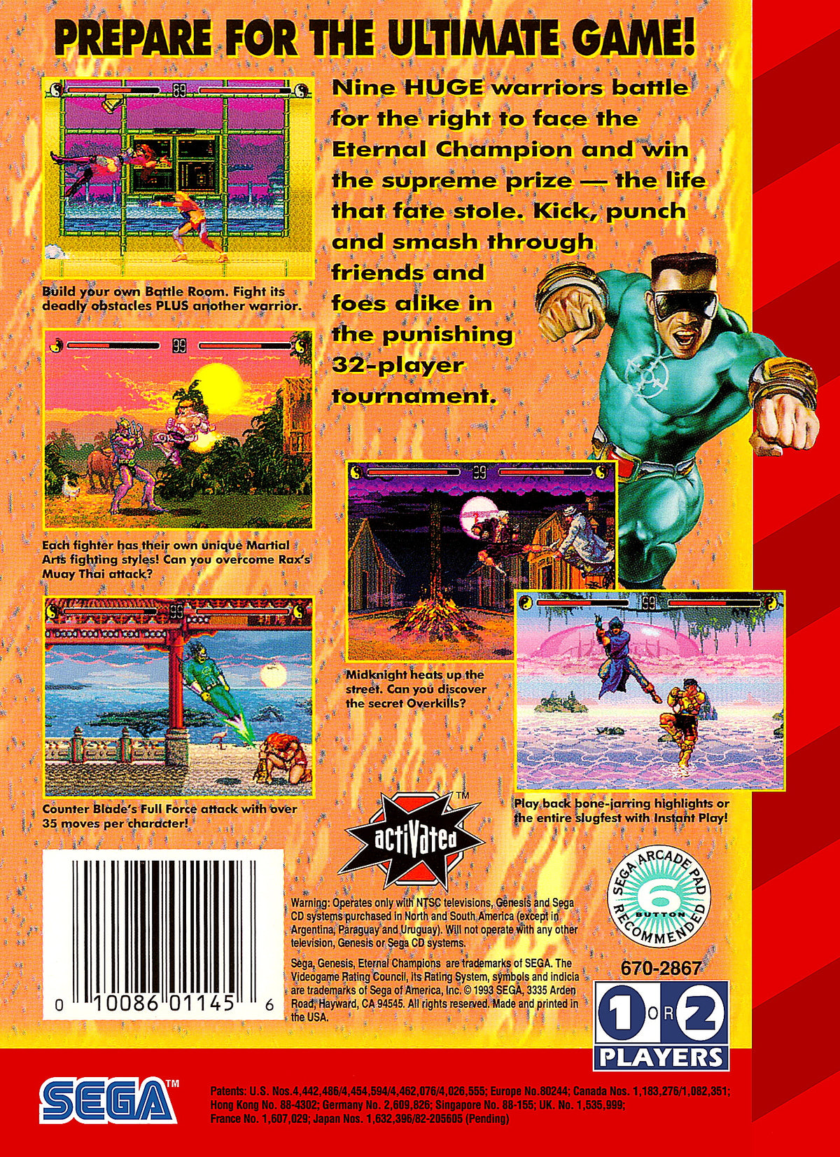 
Eternal Champions | Genesis | back cover 1