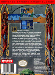 
Robin Hood: Prince of Thieves | NES | back cover 1