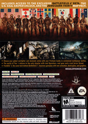 
Medal of Honor: Warfighter | Xbox 360 | back cover 1 | Region: North America | Source: LaunchBox