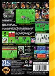 
NFL Quarterback Club | SEGA 32X | back cover 1