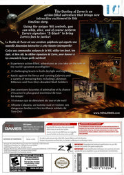 
The Destiny of Zorro | Wii | back cover 1