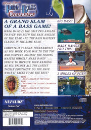 
Mark Davis Pro Bass Challenge | PlayStation 2 | back cover 1 | Region: North America | Source: LaunchBox