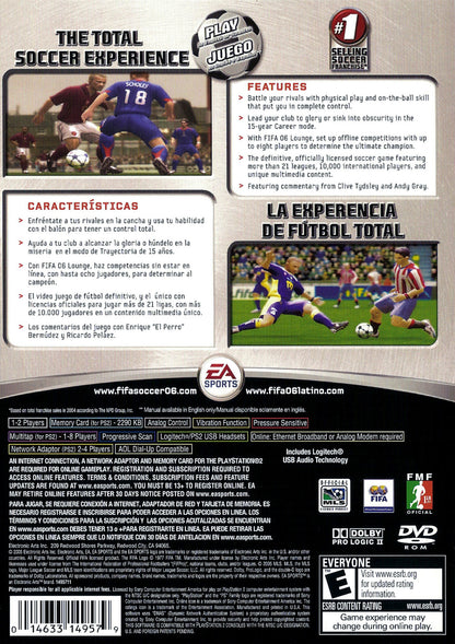 
FIFA Soccer 06 | PlayStation 2 | back cover 1