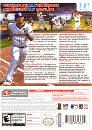 
Major League Baseball 2K8 | Wii | back cover 1