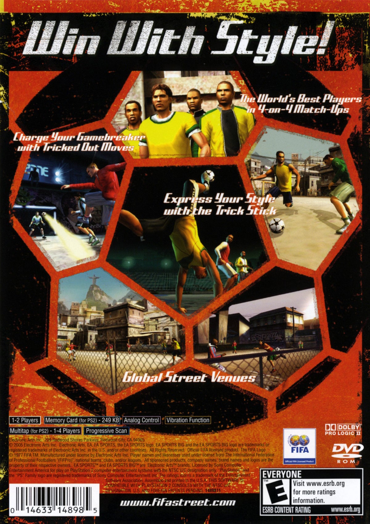 
FIFA Street | PlayStation 2 | back cover 1