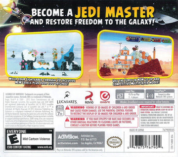 
Angry Birds: Star Wars | Nintendo 3DS | back cover 1