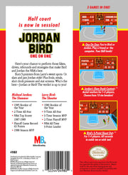 
Jordan vs. Bird: One On One | NES | back cover 1