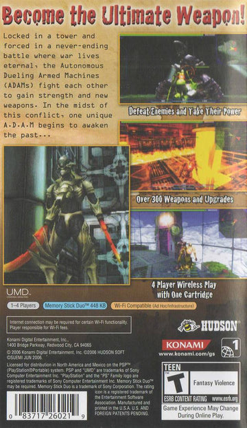 
Rengoku II: Stairway to H.E.A.V.E.N. | PSP | back cover 1