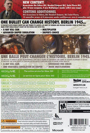 
Sniper Elite V2 [Silver Star Edition] | Xbox 360 | back cover 1 | Region: North America | Source: LaunchBox