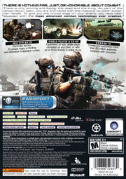 
Tom Clancy's Ghost Recon: Future Soldier | Xbox 360 | back cover 1