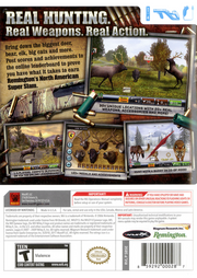 
Remington Super Slam Hunting: North America | Wii | back cover 2