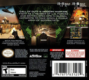 
Call of Duty 4: Modern Warfare | Nintendo DS | back cover 1